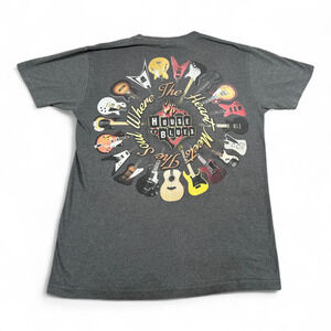 House of Blues Shirt Adult MEDIUM Gray Chicago Music Rock Y2K